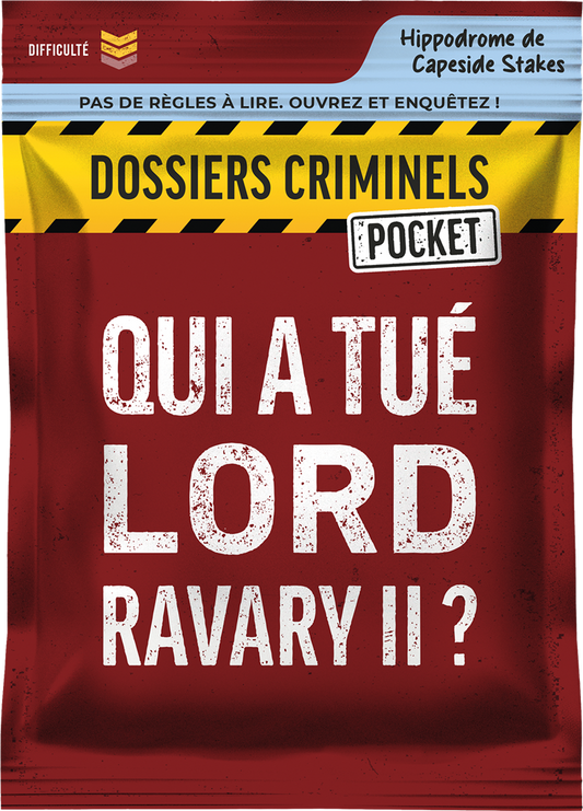 Dossiers Criminels Pocket - Qui a tué Lord Ravary II ?
