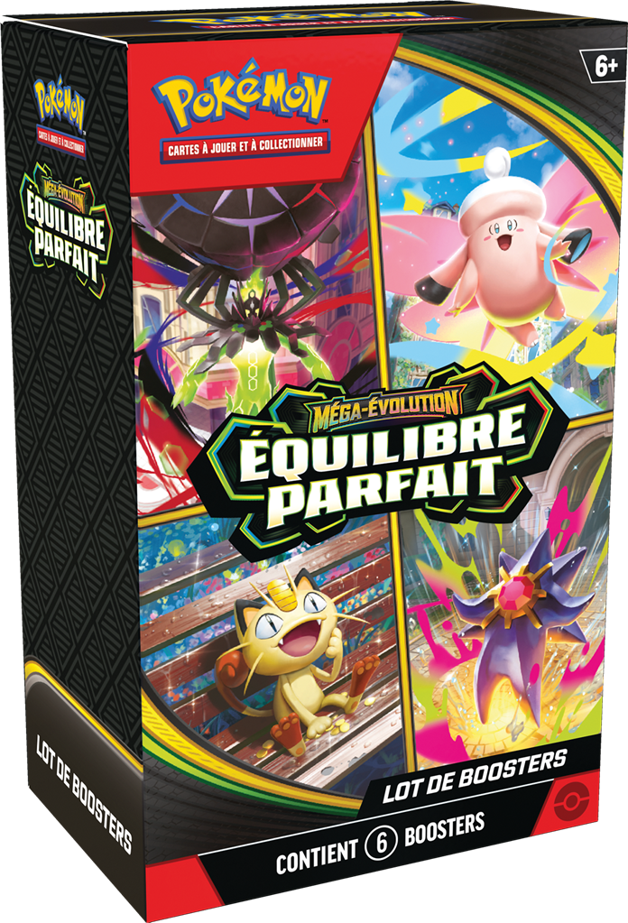 Pokémon ME03 Equilibre parfait : booster bundle (6 boosters)
