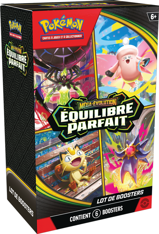 Pokémon ME03 Equilibre parfait : booster bundle (6 boosters)