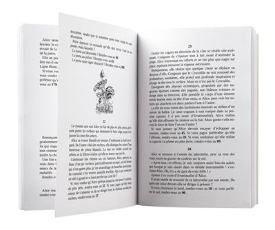 Livre jeu - Alice au pays des cauchemards