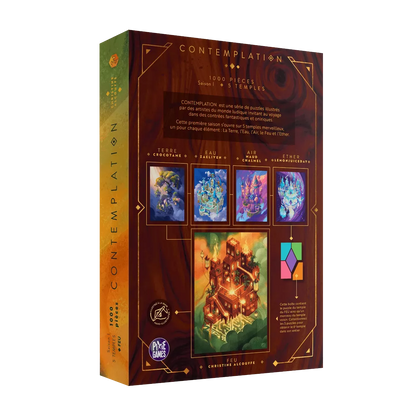 Puzzle Contemplation : Feu - 1000 Pièces