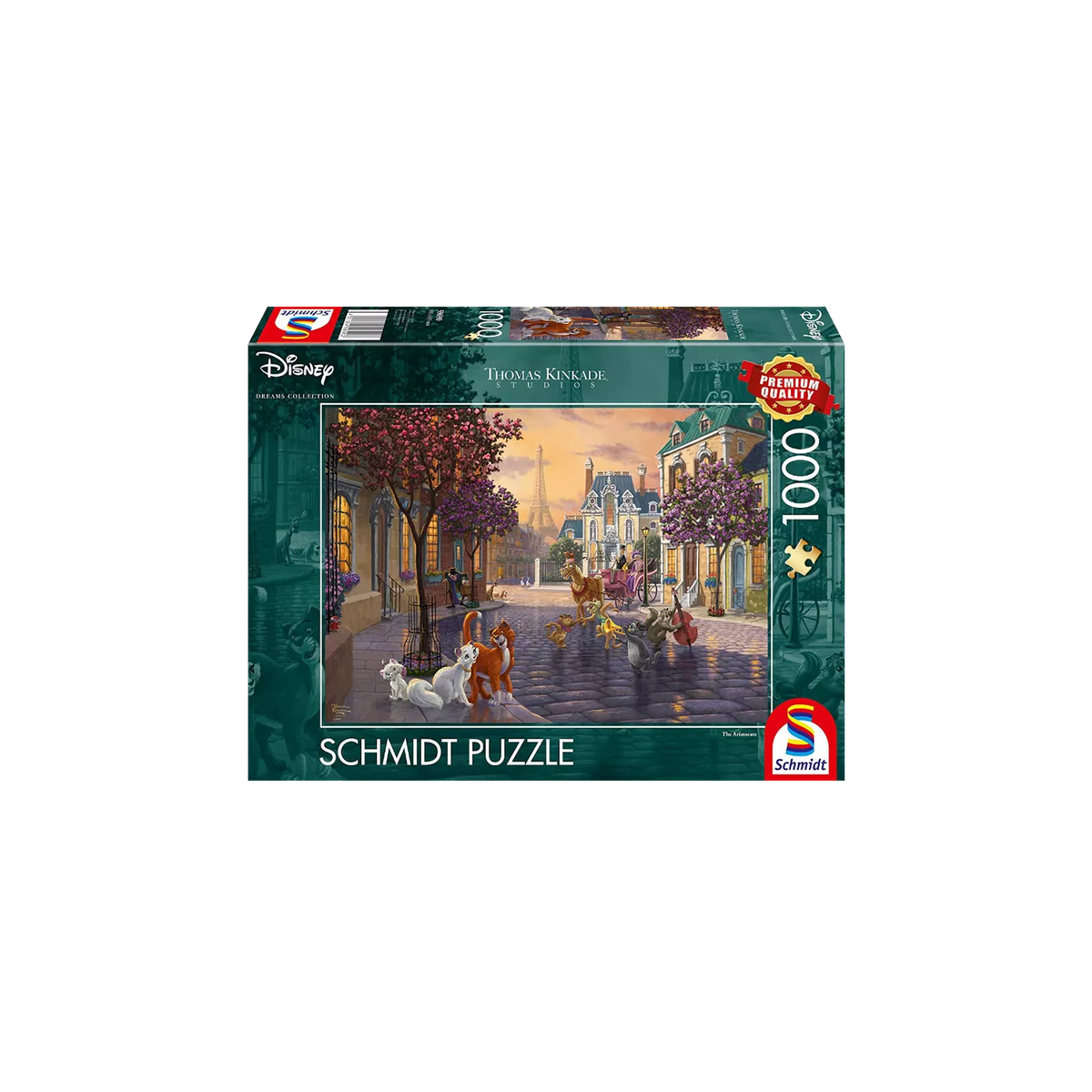 Puzzle Disney 1000 Pcs - Les Aristochats [59690]