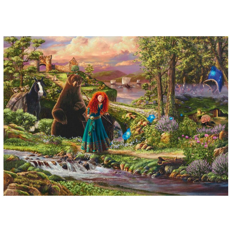 Puzzle Disney 1000 pcs - Brave et Merida [58039]