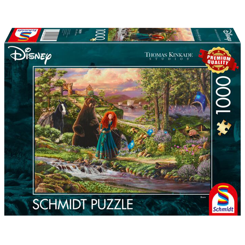 Puzzle Disney 1000 pcs - Brave et Merida [58039]