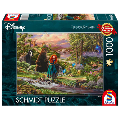 Puzzle Disney 1000 pcs - Brave et Merida [58039]