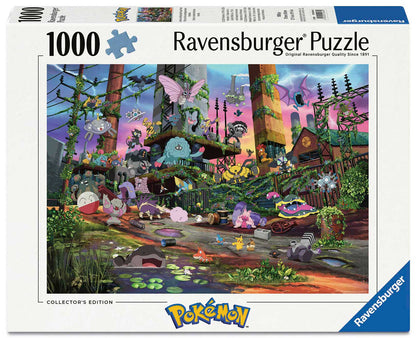 Puzzle 1000 P - Pokémon - Voltali et centrale électrique recyclée