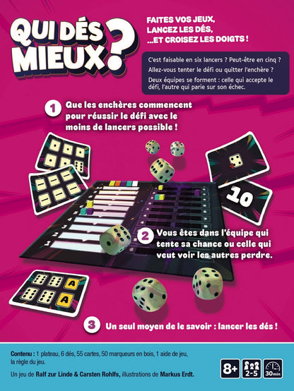 Qui dés mieux ?