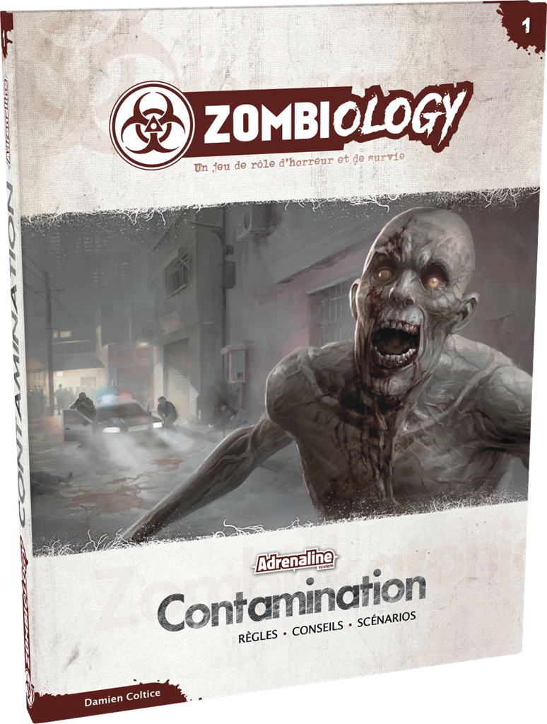 JDR Zombiology #1 Contamination - L'ouvrage (Livre de base)