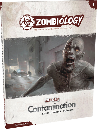 JDR Zombiology #1 Contamination - L'ouvrage (Livre de base)