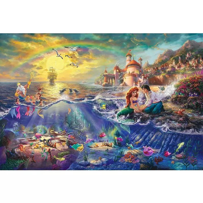 Puzzle Disney 1000 pcs - Arielle Petite sirène [59479]