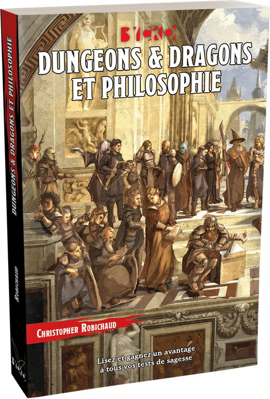 Livre Dungeons & Dragons et Philosophie (souple)