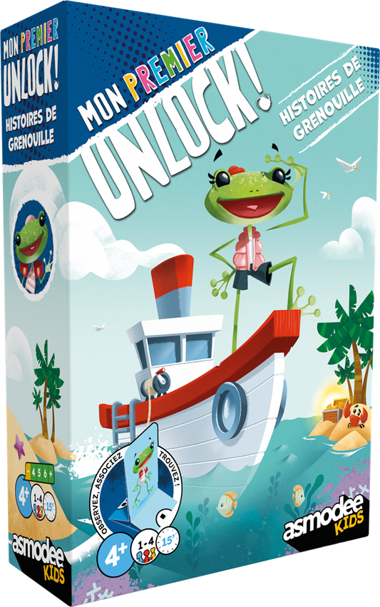 Mon Premier Unlock! : Histoires de Grenouille