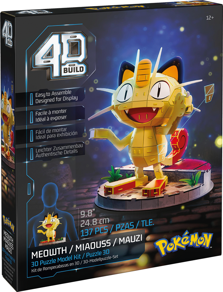 4D Build Pokémon - Miaouss