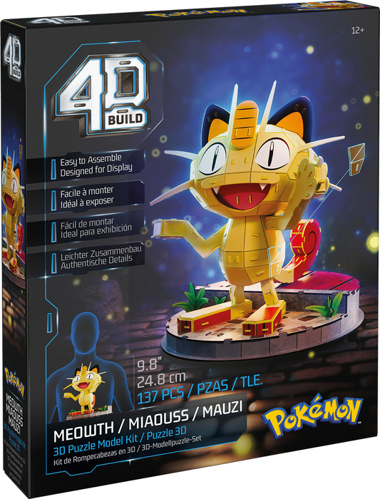 4D Build Pokémon - Miaouss