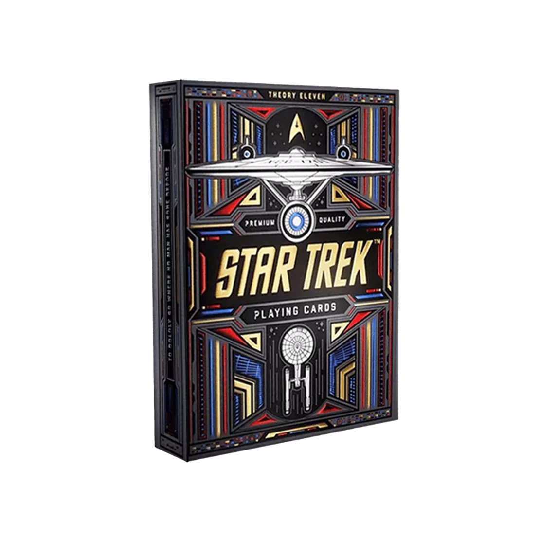 Cartes Bicycle - Theory 11 - Star Trek (Noir)