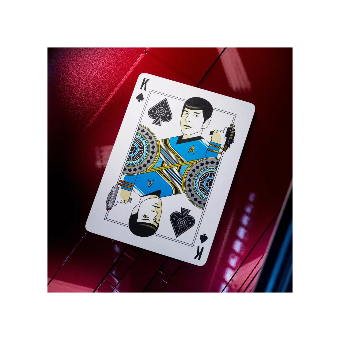 Cartes Bicycle - Theory 11 - Star Trek (Noir)