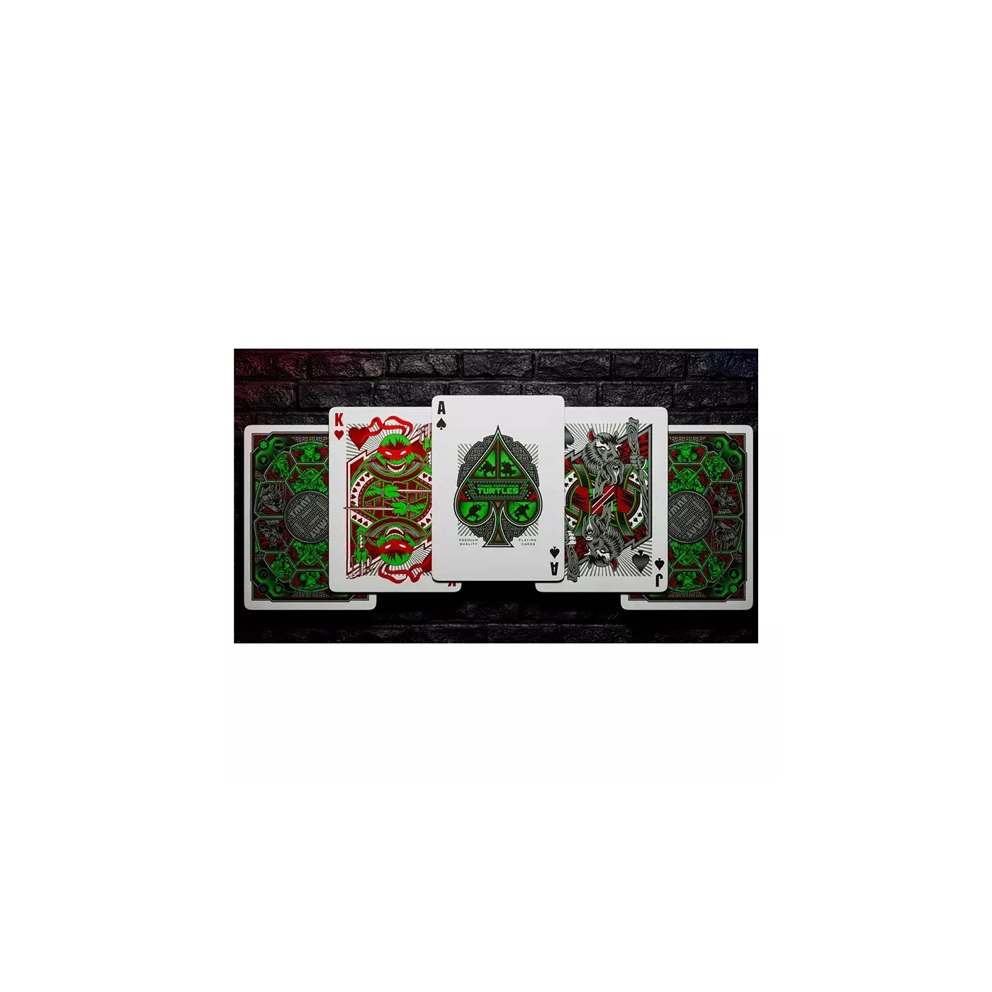 Cartes Bicycle - Theory 11 - Tortues Ninja