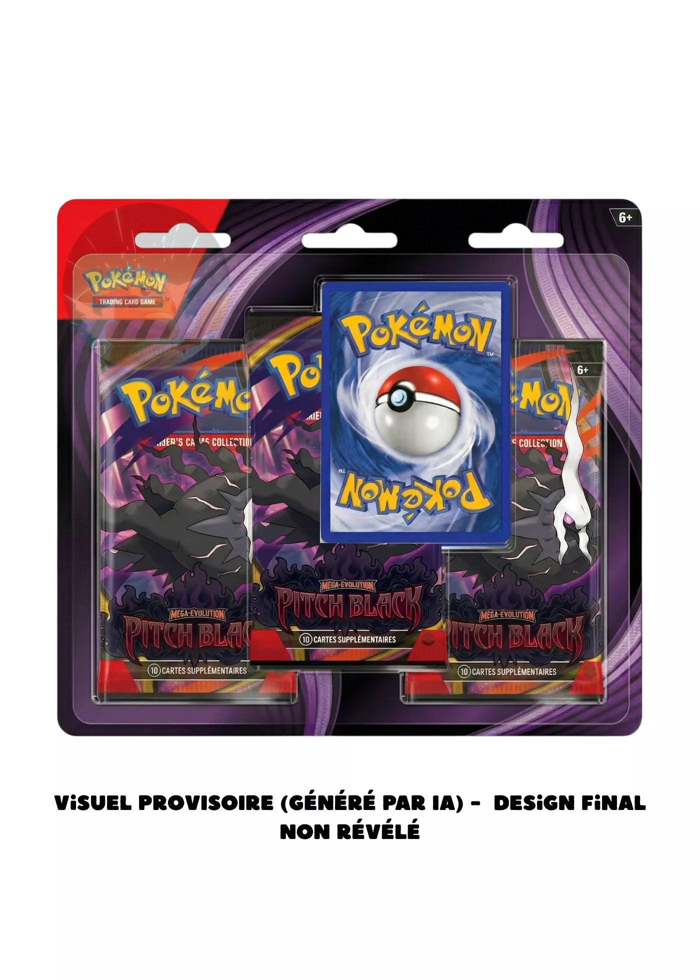 Pokémon ME05 Pitch Black : pack 3 boosters