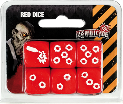 Zombicide : Set de Dés Rouge