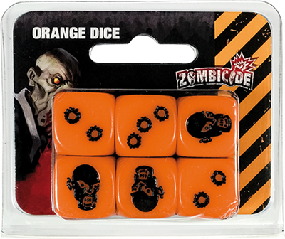 Zombicide : Set de Dés Orange