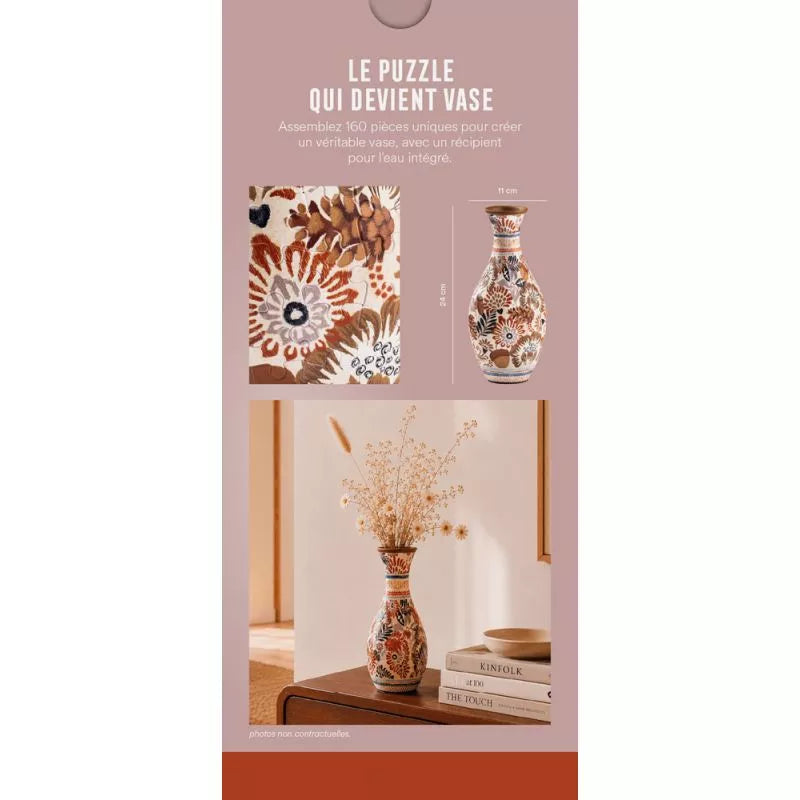 Vase Puzzle : Jardin Terracotta