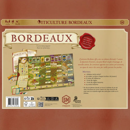 Viticulture : Extension Bordeaux