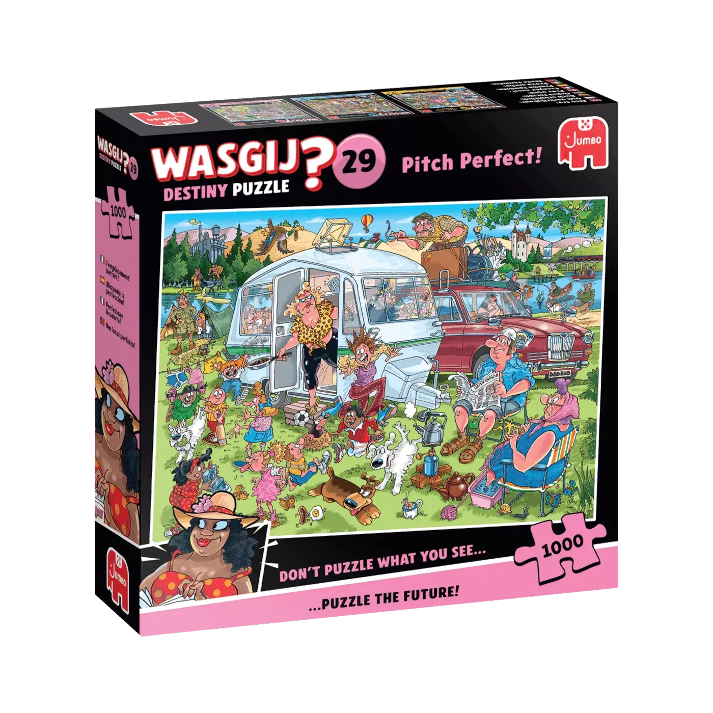 Puzzle Wasgij Destiny 29 - 1000 Pcs - L'emplacement Parfait