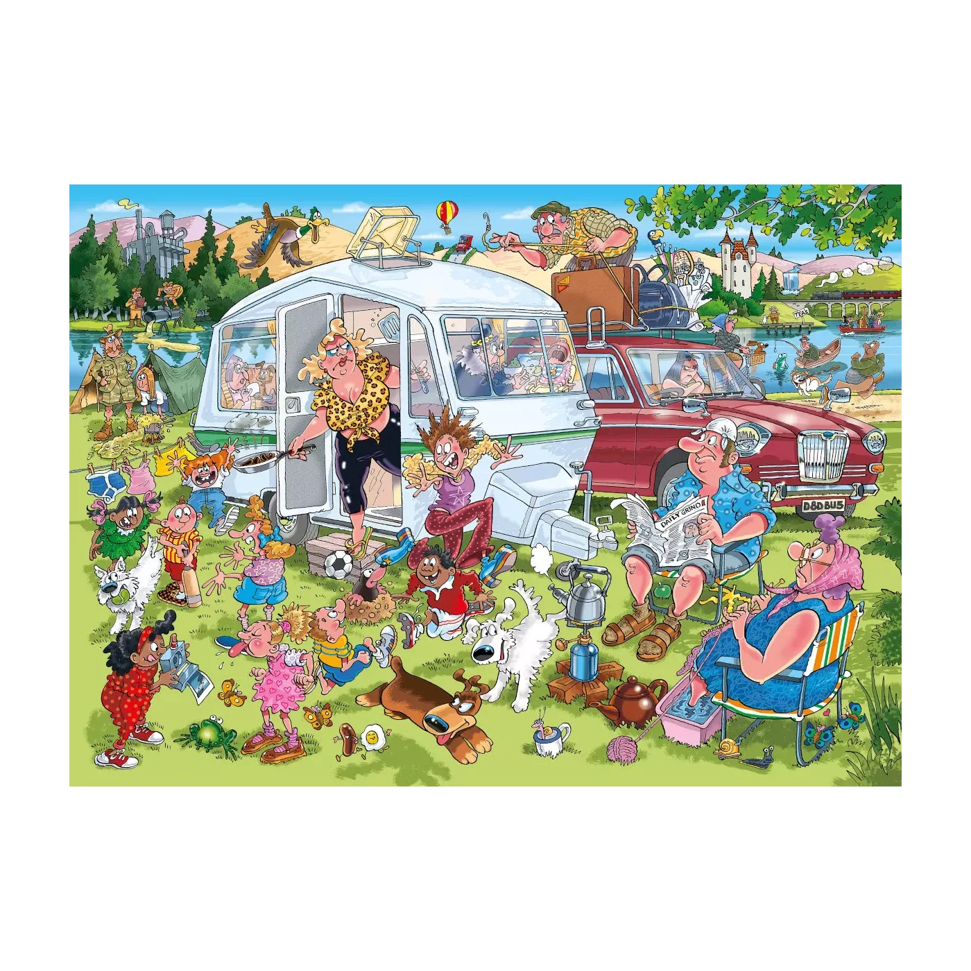 Puzzle Wasgij Destiny 29 - 1000 Pcs - L'emplacement Parfait