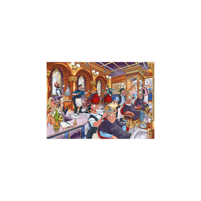 Puzzle Wasgij Retro Mystery 27  - 1000 pcs - Un rasage de très très près !