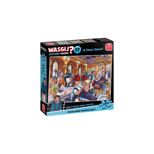 Puzzle Wasgij Retro Mystery 27  - 1000 pcs - Un rasage de très très près !