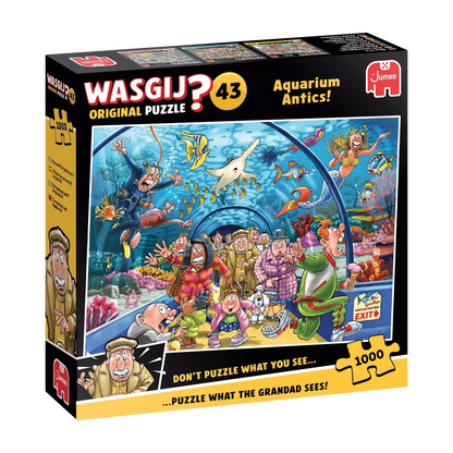 Puzzle Wasgij Original 43 - 1000 Pcs - Ça Sent Le Poisson