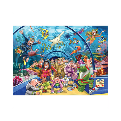Puzzle Wasgij Original 43 - 1000 Pcs - Ça Sent Le Poisson