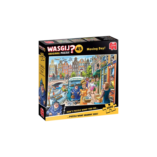 Puzzle Wasgij Original 45 - 1000 Pcs - La Journée Du Déménagement !