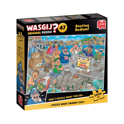 Puzzle Wasgij Original 47 - 1000 pcs - Le Radeau à la dérive