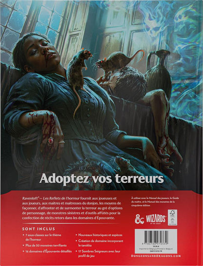 JDR D&D 5 : Supplément Ravenloft « les reflets de l'horreur »