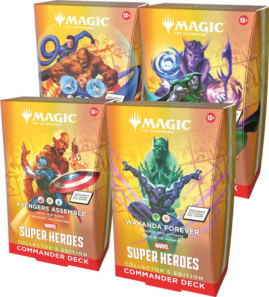 PRÉCO MTG : Marvel Super Heroes Collector Commander EN