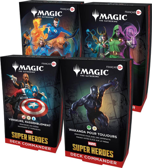PRÉCO MTG : Marvel Super Heroes Commander FR