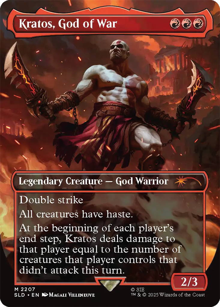 MTG : Secret Lair God of War 01