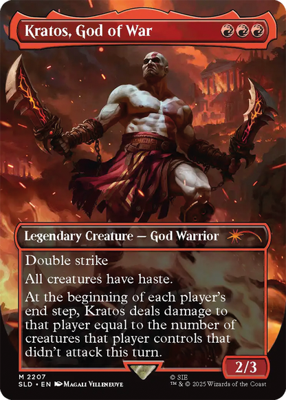 MTG : Secret Lair God of War 01