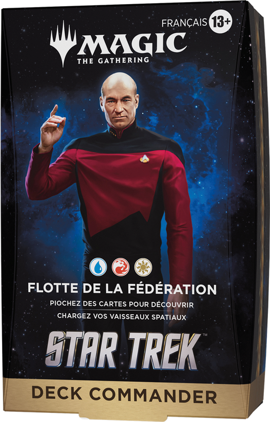 PRÉCO - MTG : Star Trek Lot 4 Decks Commander FR