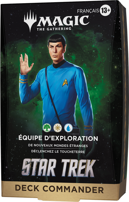 PRÉCO - MTG : Star Trek Lot 4 Decks Commander FR
