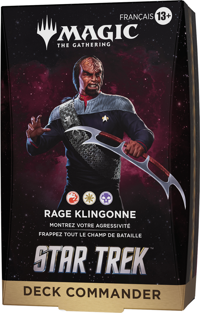 PRÉCO - MTG : Star Trek Lot 4 Decks Commander FR
