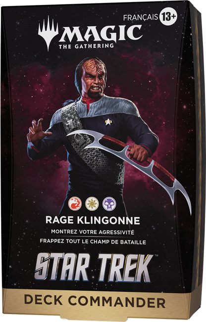 PRÉCO - MTG : Star Trek Lot 4 Decks Commander FR