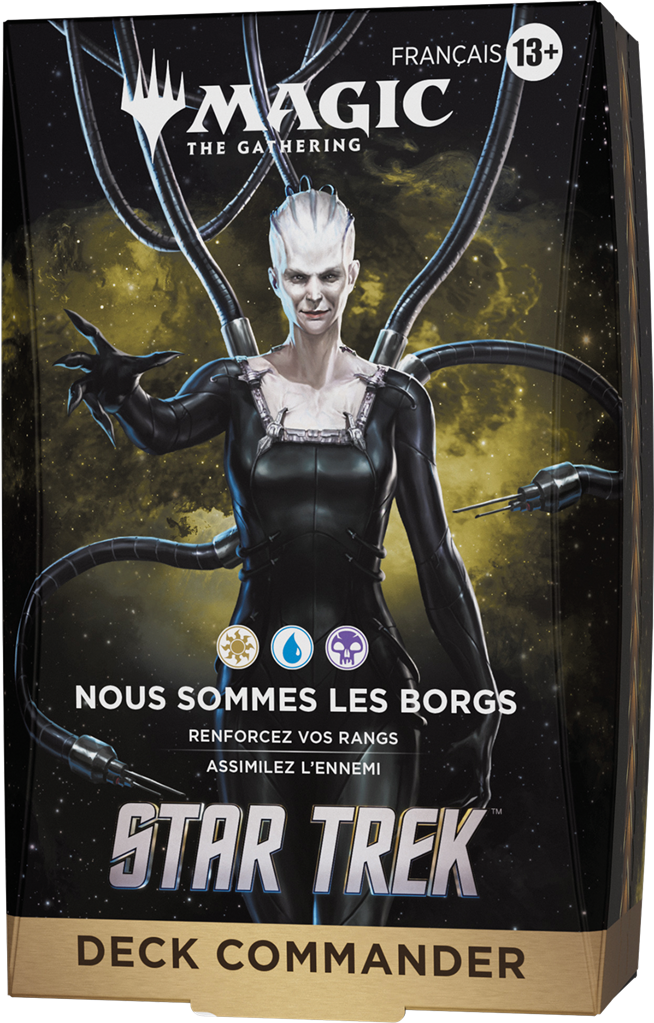 PRÉCO - MTG : Star Trek Lot 4 Decks Commander FR