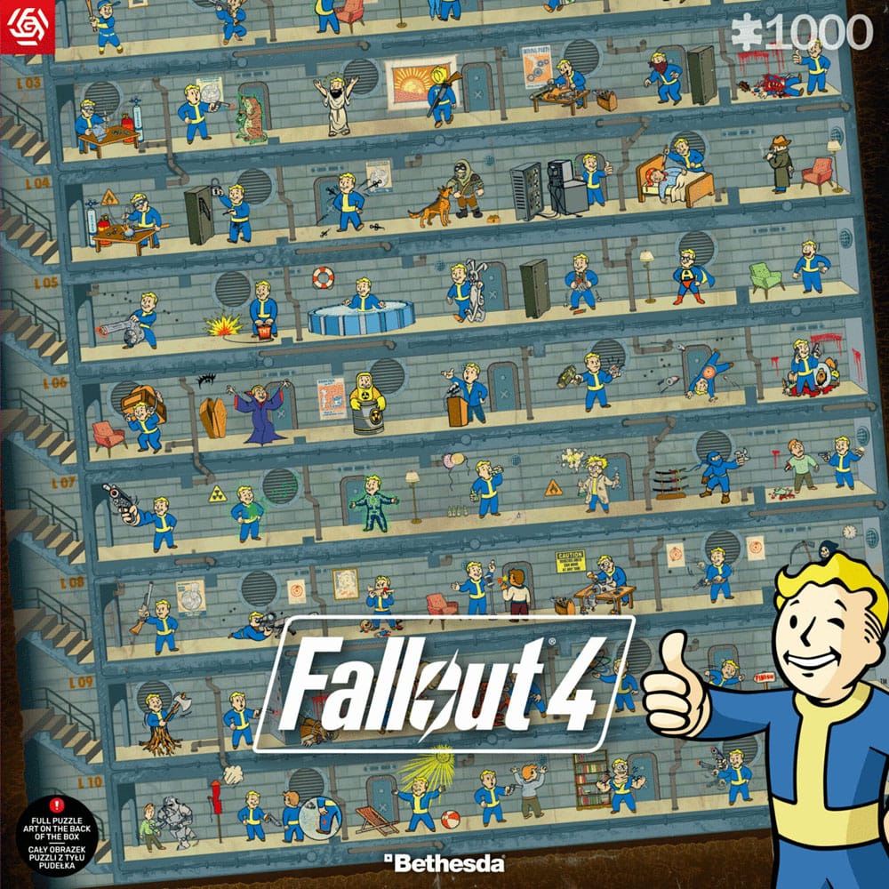Puzzle Fallout 4 Perk Poster (1000 pièces)