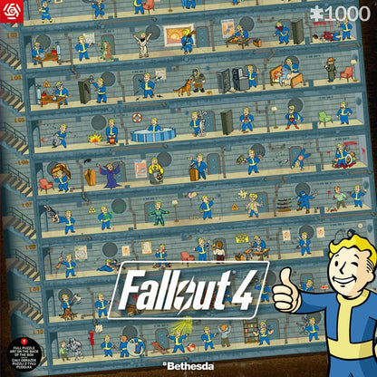 Puzzle Fallout 4 Perk Poster (1000 pièces)