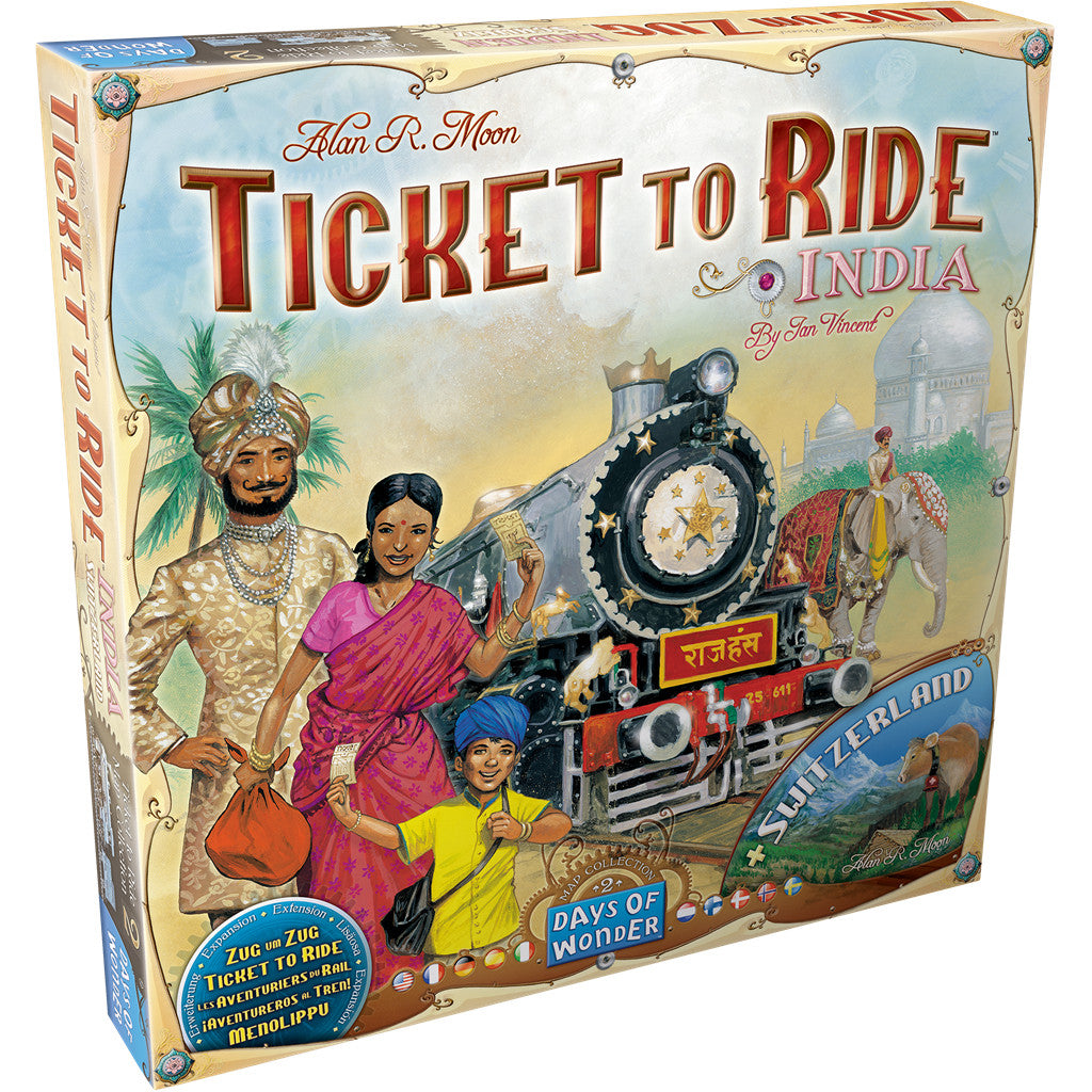 Aventuriers du Rail - Ext Inde / Suisse
