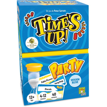 Time's up party bleu