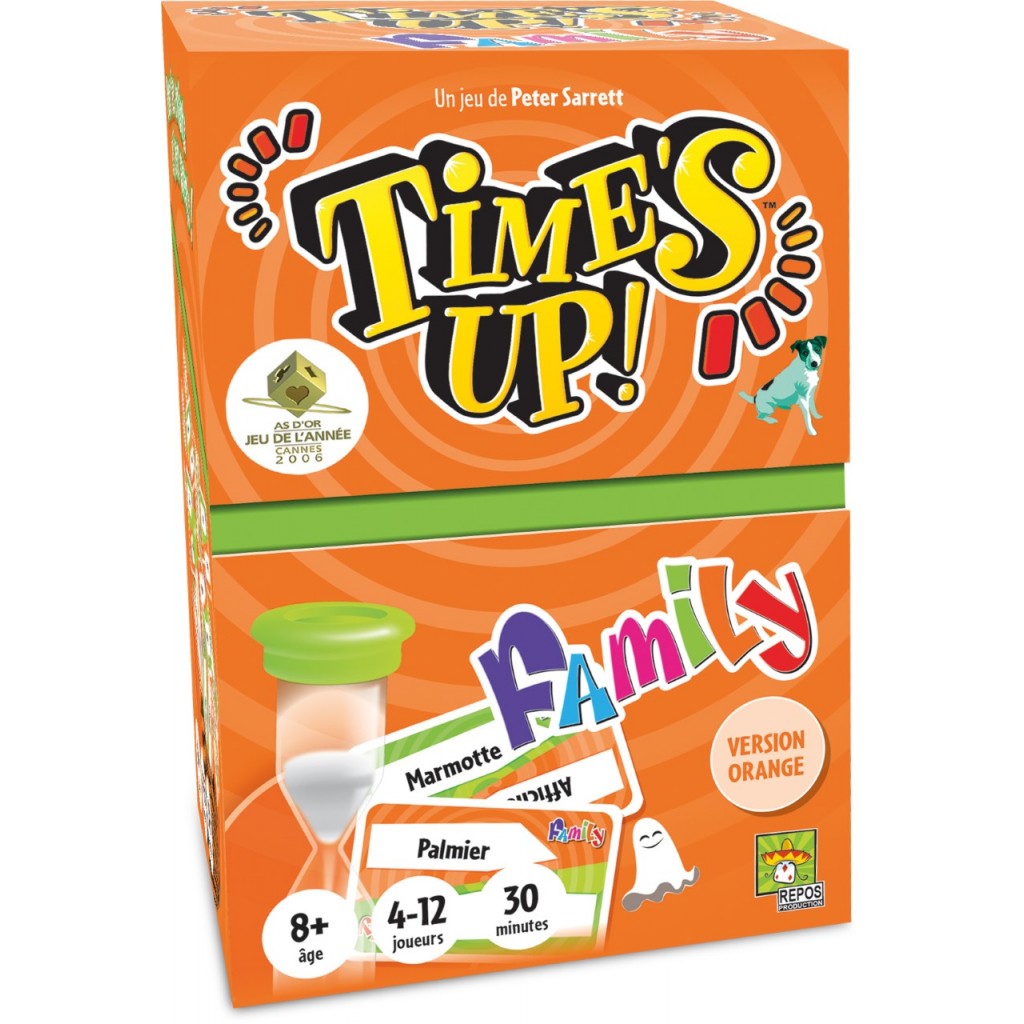 Time's up family orange